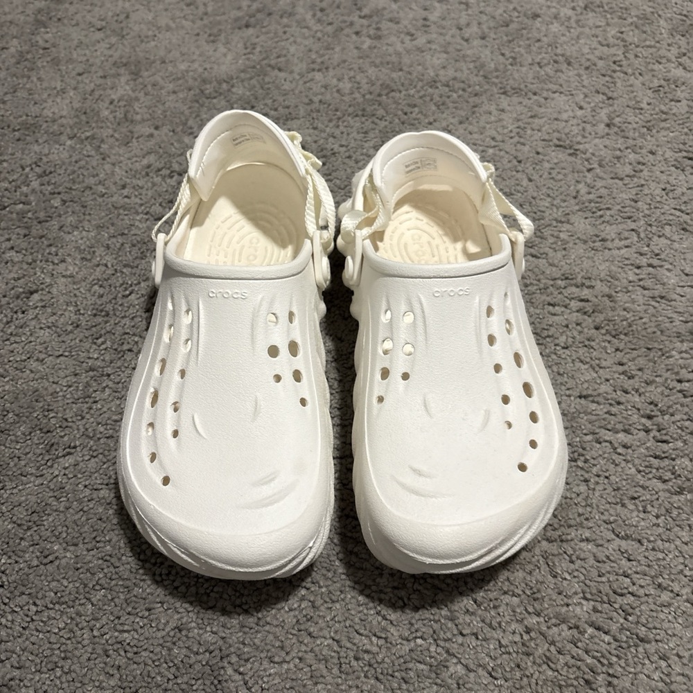 Crocs White Clogs